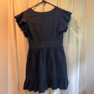 Francescas Black Mini Dress